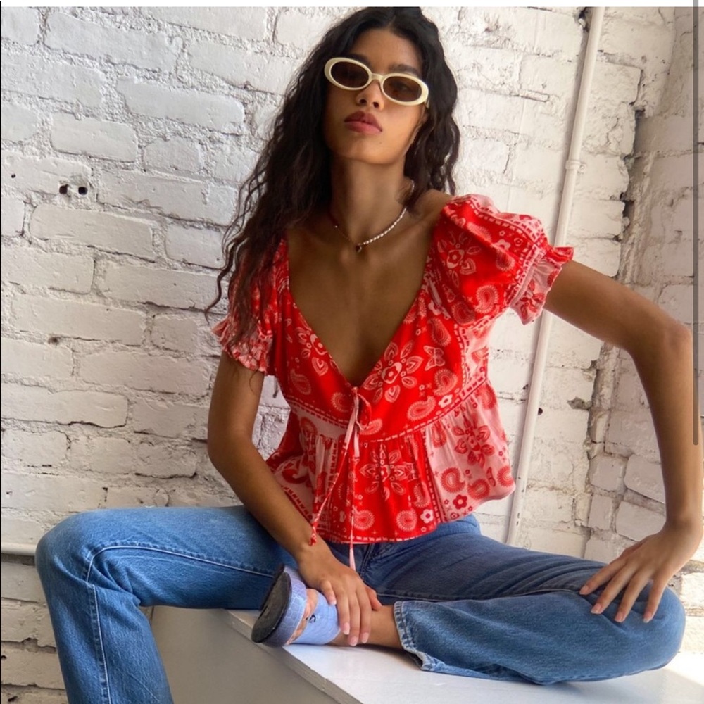 Lisa Says Gah Lily Top - Bandana